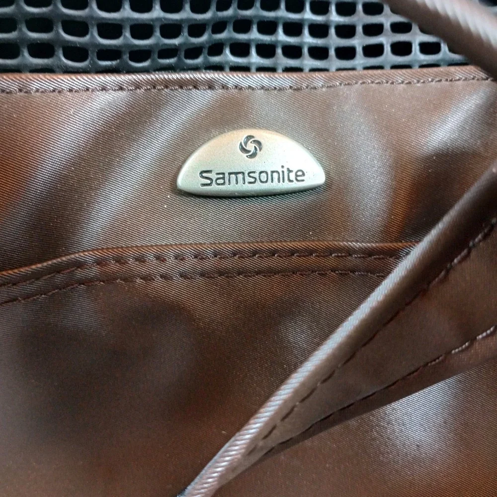 Samsonite Pet Carrier Small Brown Good Travel Mesh Duffel Bag Dog Cat Portable